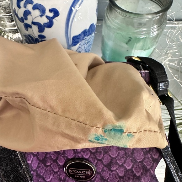 Coach Purple Crossbody Bag - Picture 7 of 8